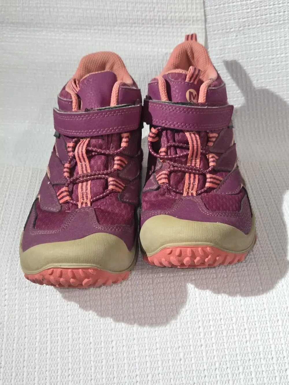 Merrell Kids Chameleon 7 Access Mid A/C Waterproof Hiking Boots-1